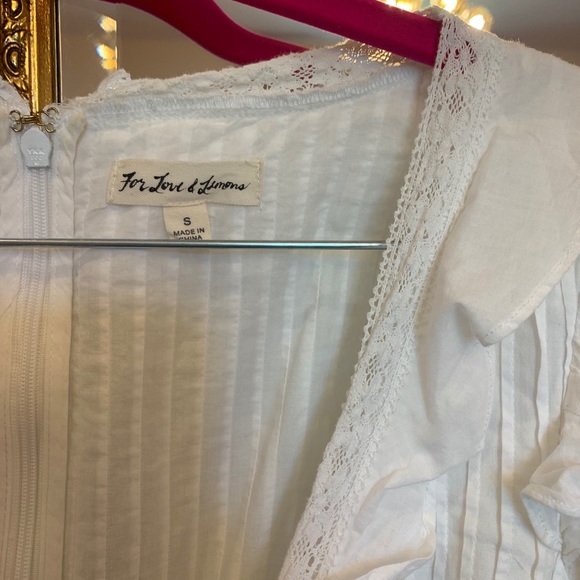 For Love and Lemons V-Neck Babydoll Dress - Picture 2 of 4